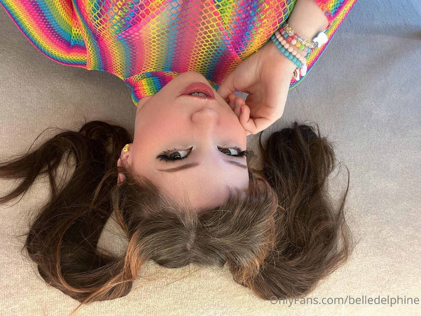 Belle Delphine Rainbow Bunny Onlyfans Photos Leaked