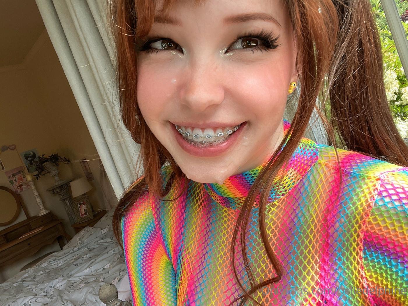 Belle Delphine Rainbow Bunny Onlyfans Photos Leaked