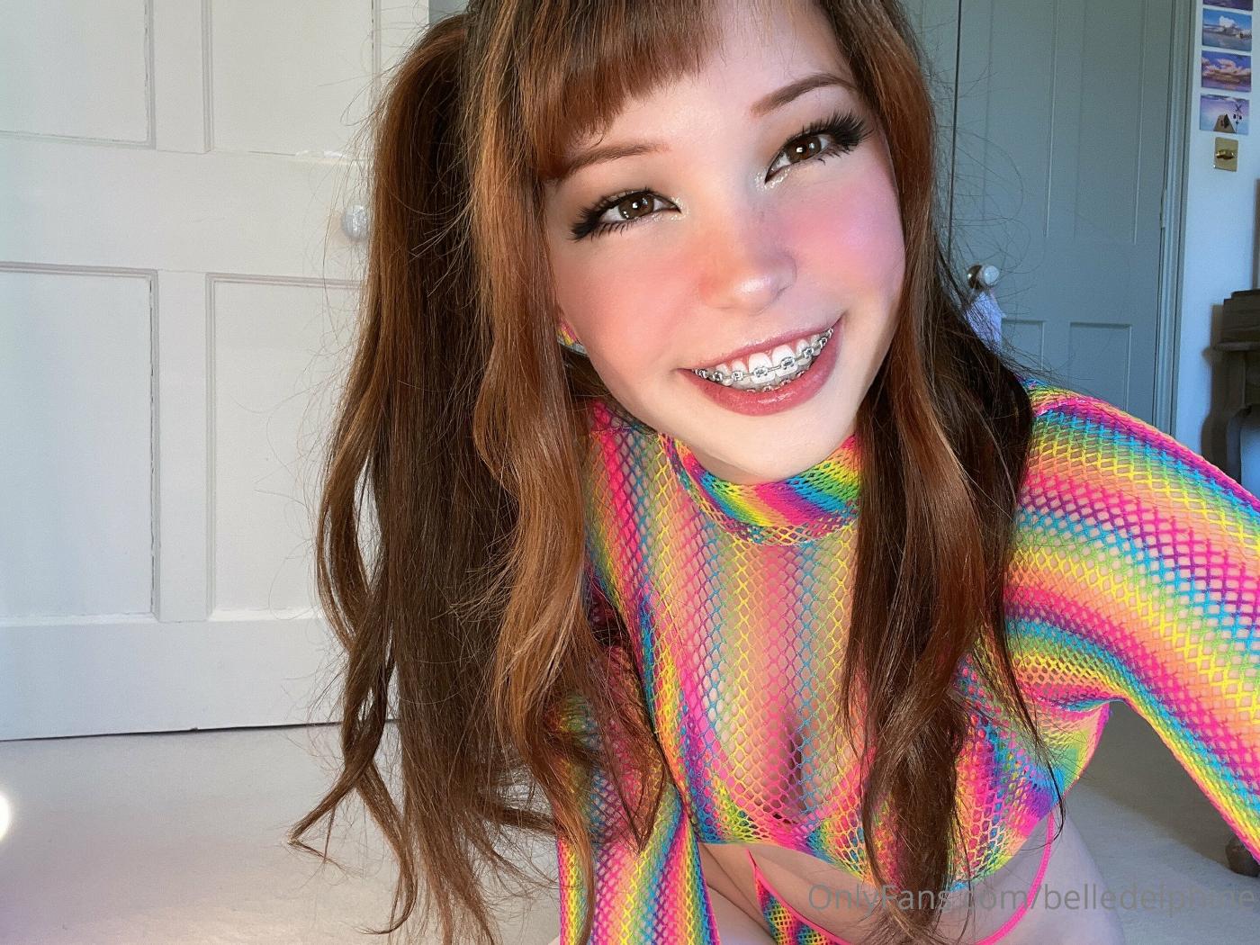 Belle Delphine Rainbow Bunny Onlyfans Photos Leaked