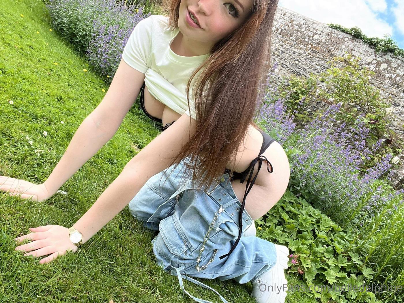 Belle Delphine Nipple Piercing Shirt Onlyfans Photos Leaked