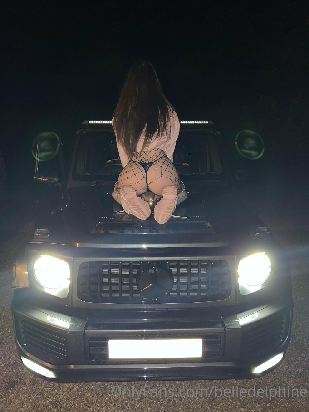 Belle Delphine NSFW G-Wagon Onlyfans Set Leaked