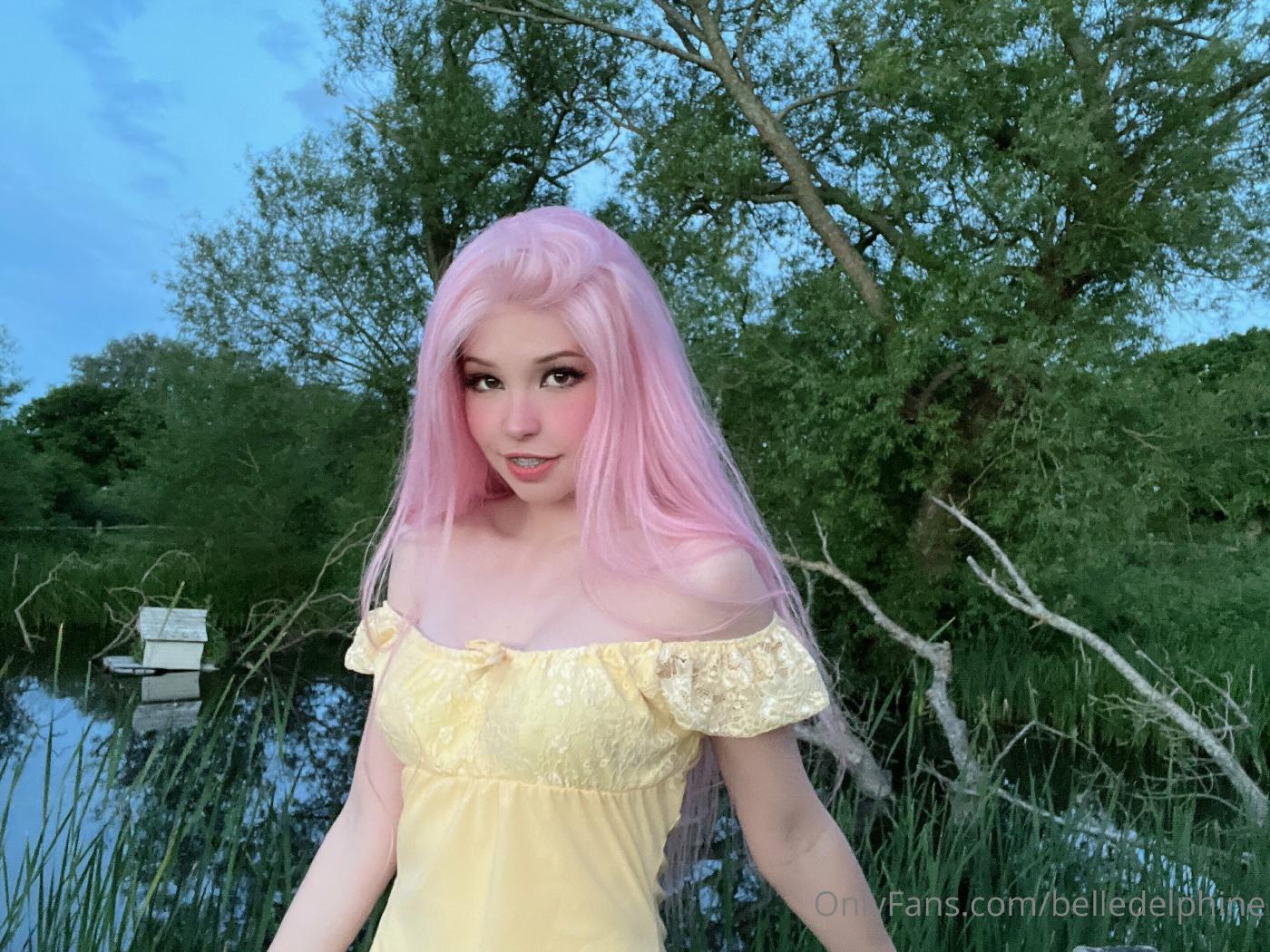 Belle Delphine Water Nymph Onlyfans Nude Set Leaked