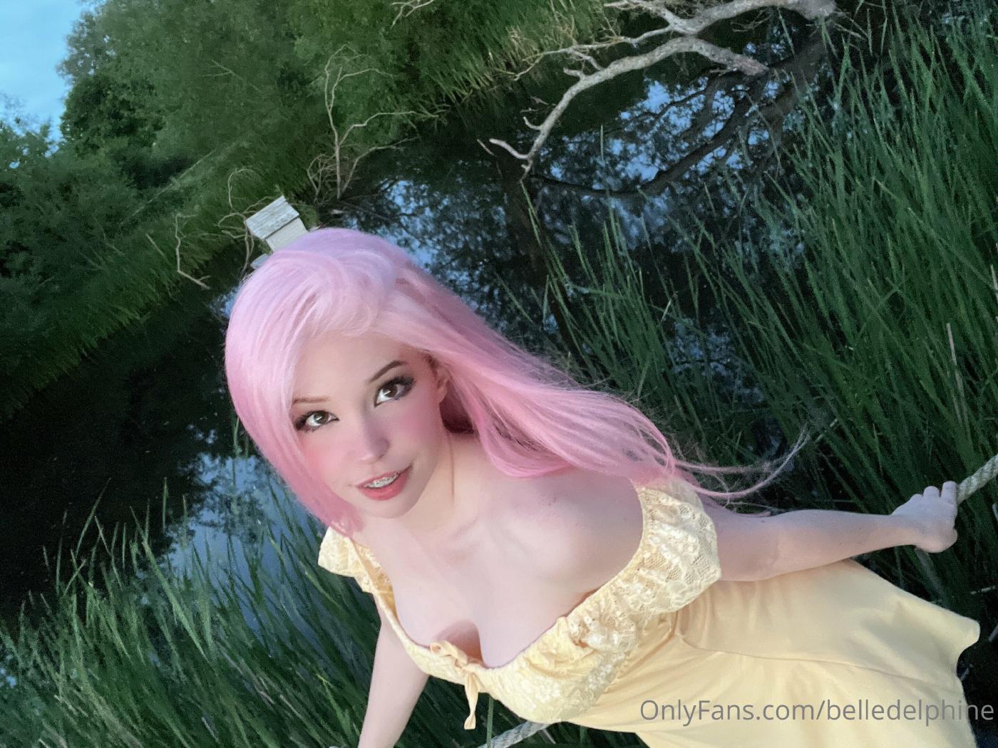 Belle Delphine Water Nymph Onlyfans Nude Set Leaked