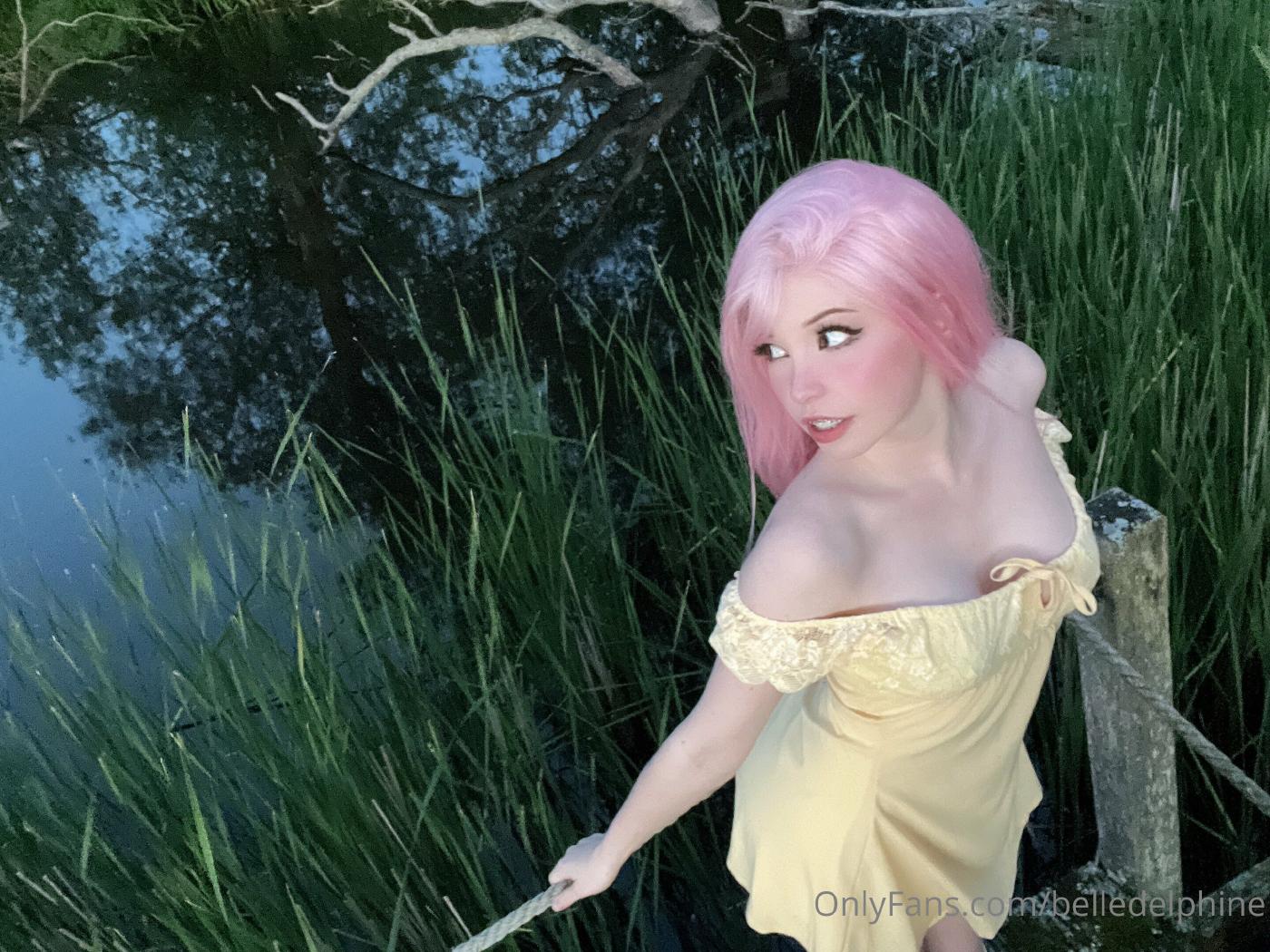 Belle Delphine Water Nymph Onlyfans Nude Set Leaked