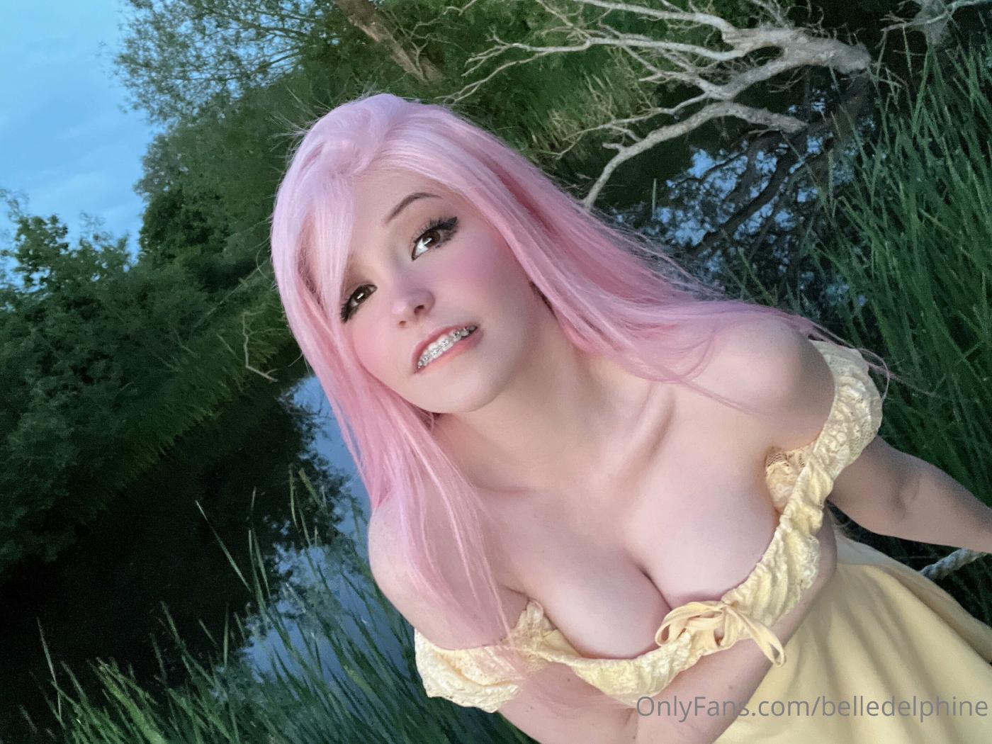 Belle Delphine Water Nymph Onlyfans Nude Set Leaked