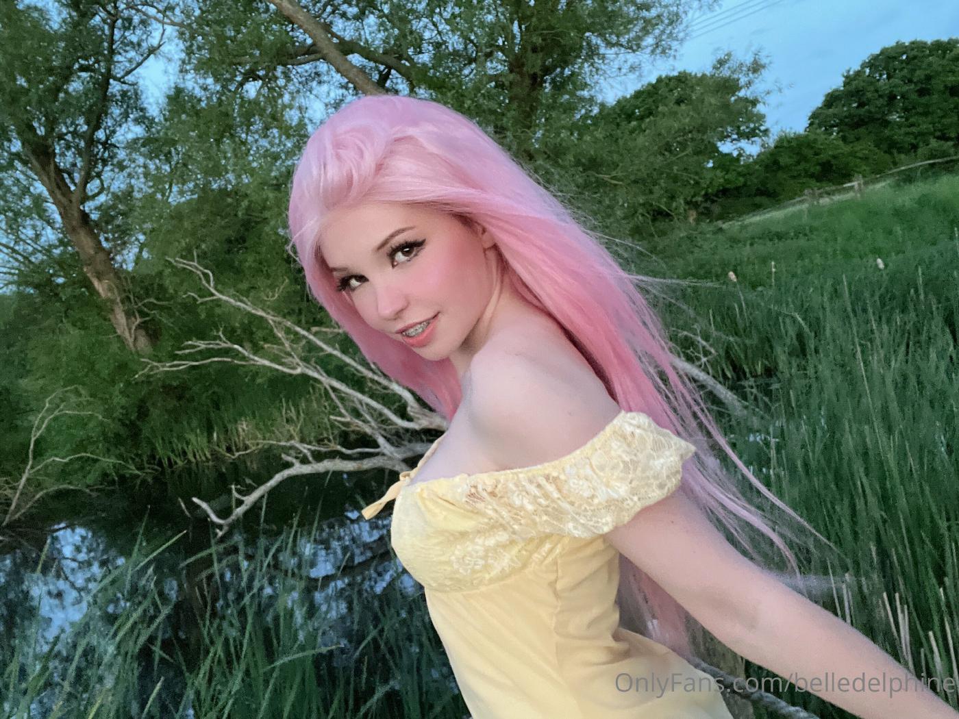 Belle Delphine Water Nymph Onlyfans Nude Set Leaked