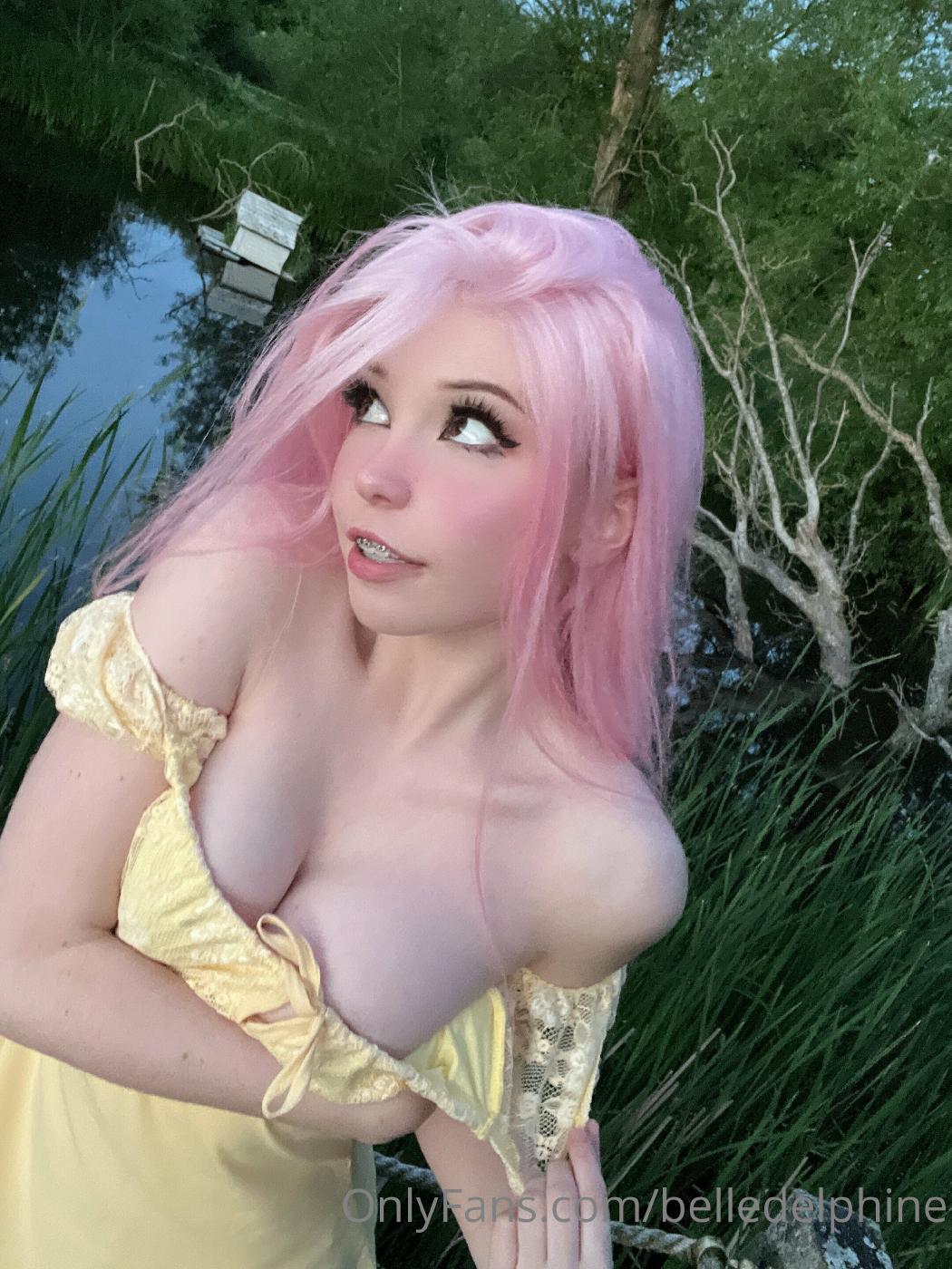 Belle Delphine Water Nymph Onlyfans Nude Set Leaked