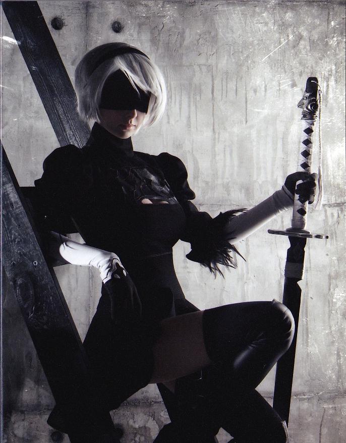 Helly Valentine Nier Automata 2B Cosplay Set Leaked