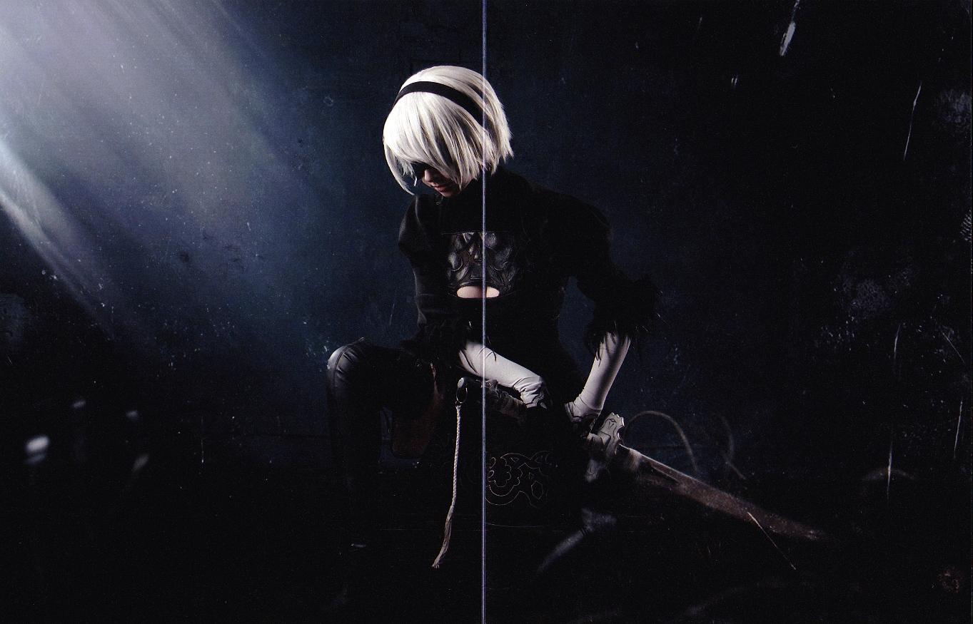 Helly Valentine Nier Automata 2B Cosplay Set Leaked