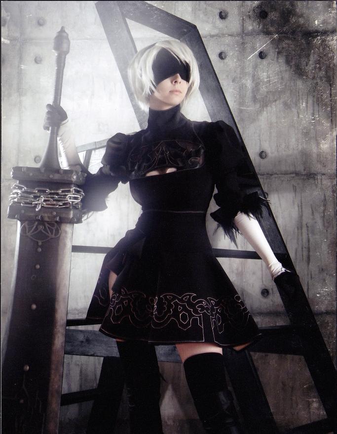 Helly Valentine Nier Automata 2B Cosplay Set Leaked