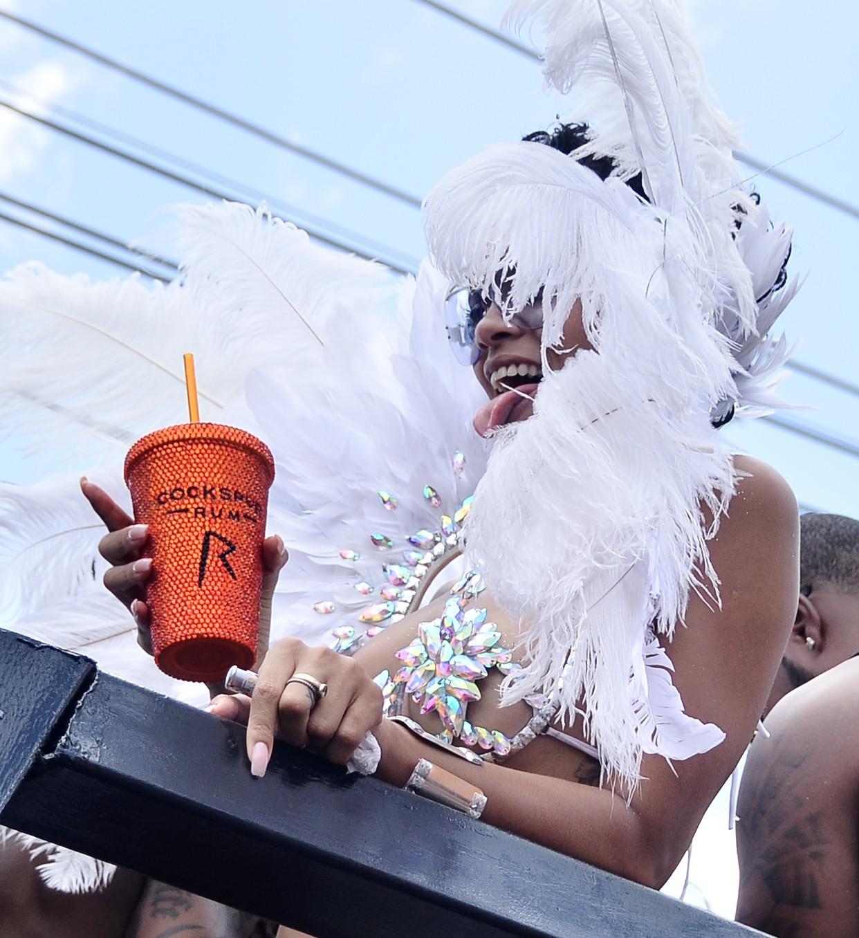 Rihanna Nipple Slip Barbados Festival Photos Leaked