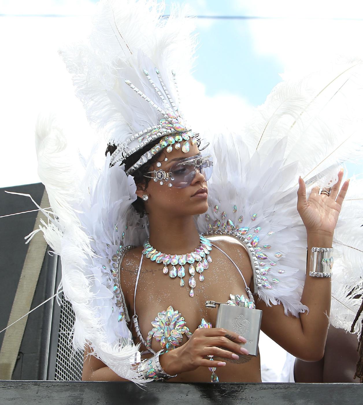 Rihanna Nipple Slip Barbados Festival Photos Leaked