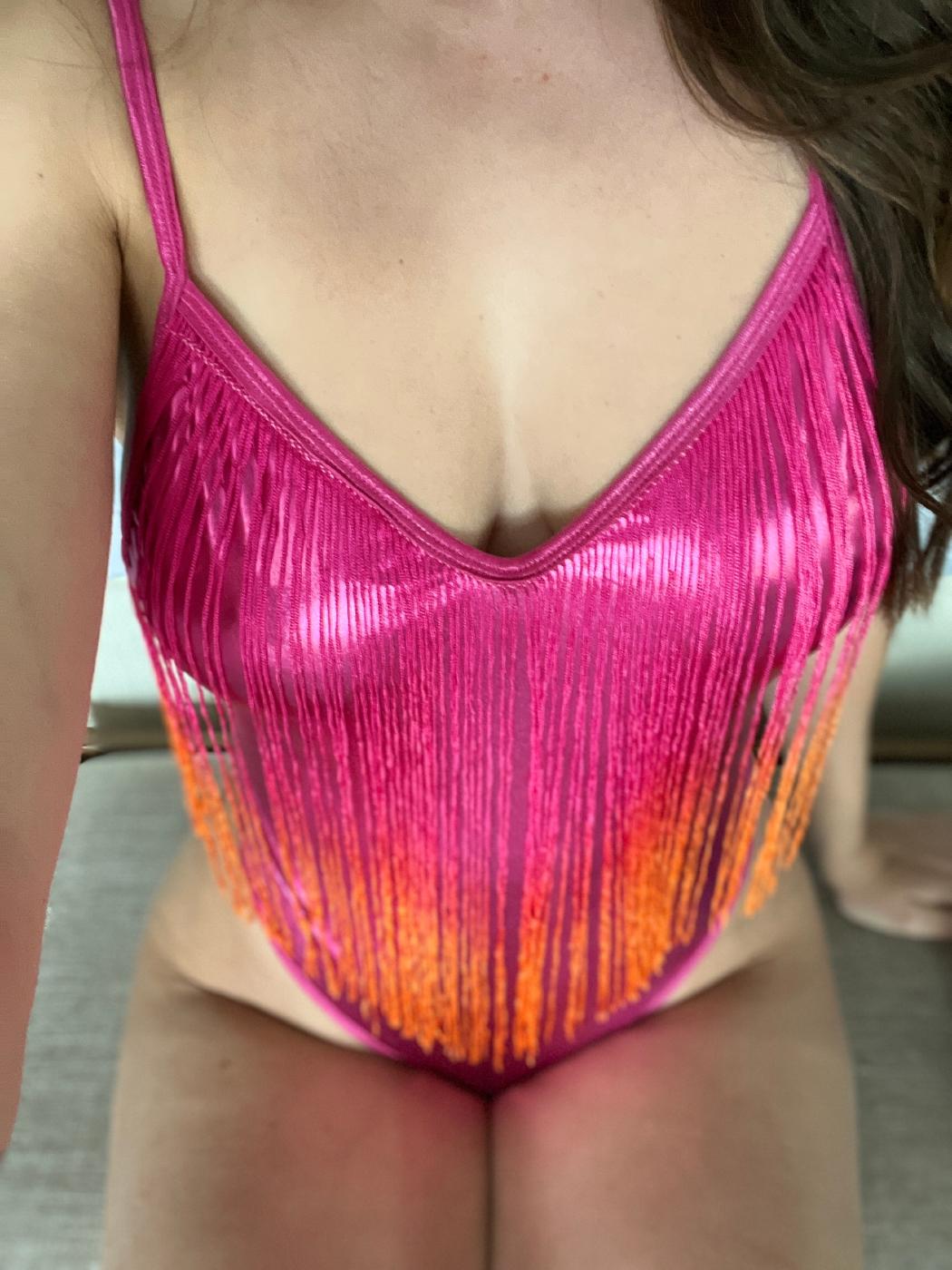 Christina Khalil Shiny Swimwear Onlyfans Set Leaked