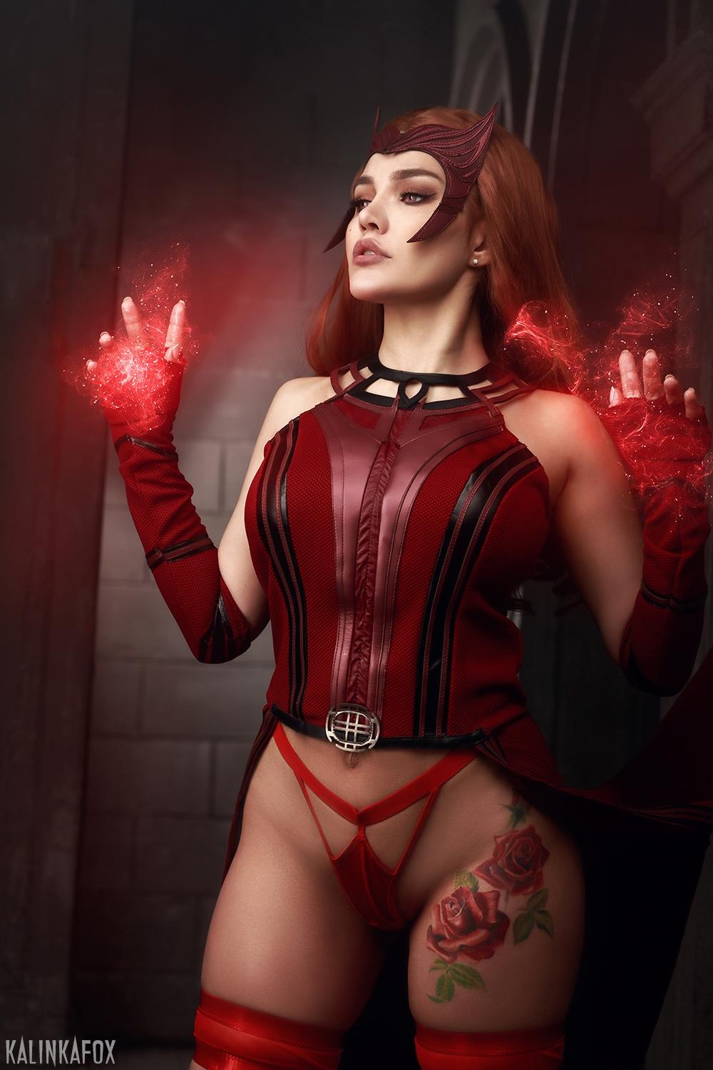 Kalinka Fox Scarlet Witch Cosplay Patreon Nudes Leaked