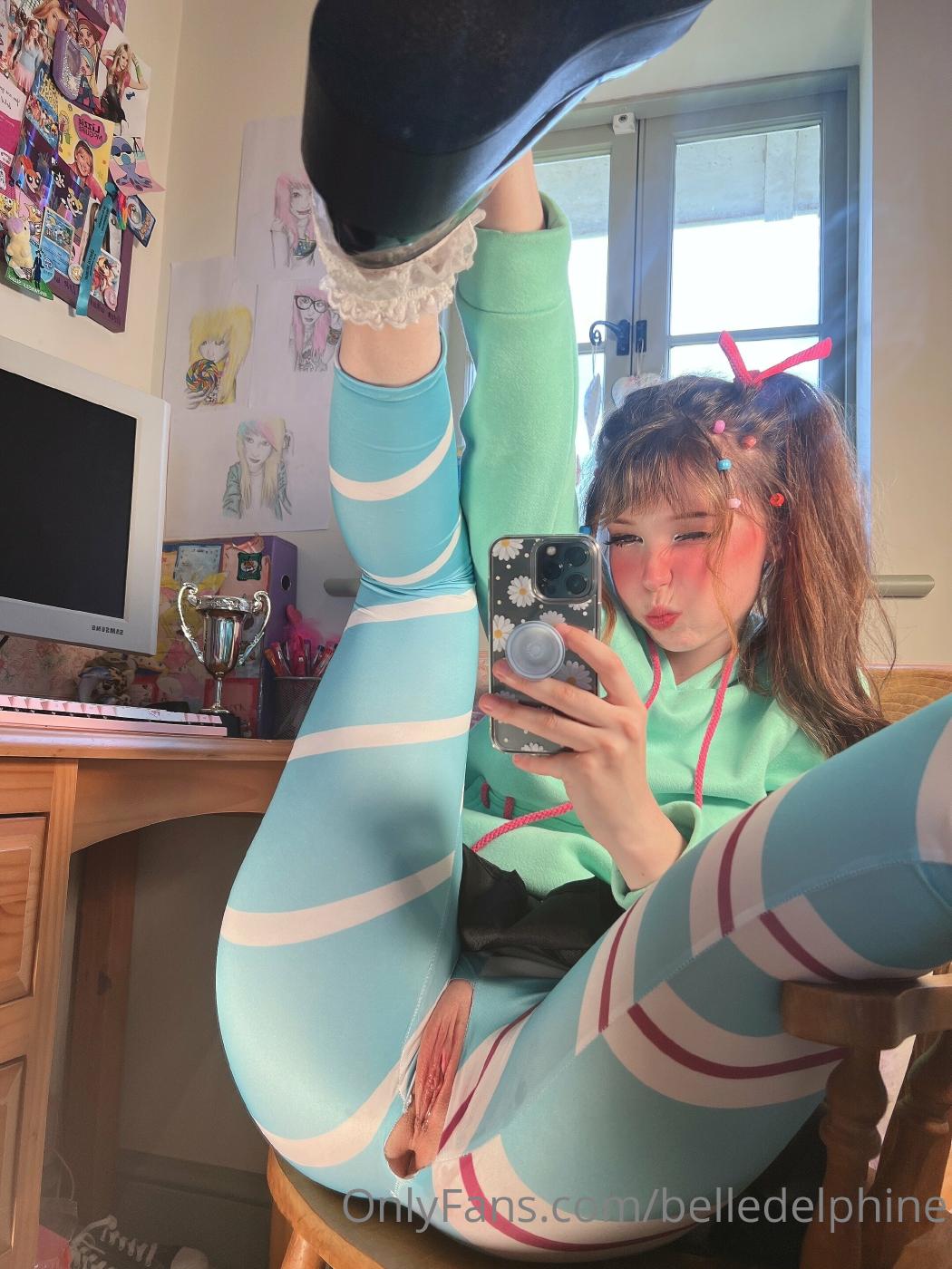 Belle Delphine Adult Vanellope Cosplay Onlyfans Set Leaked