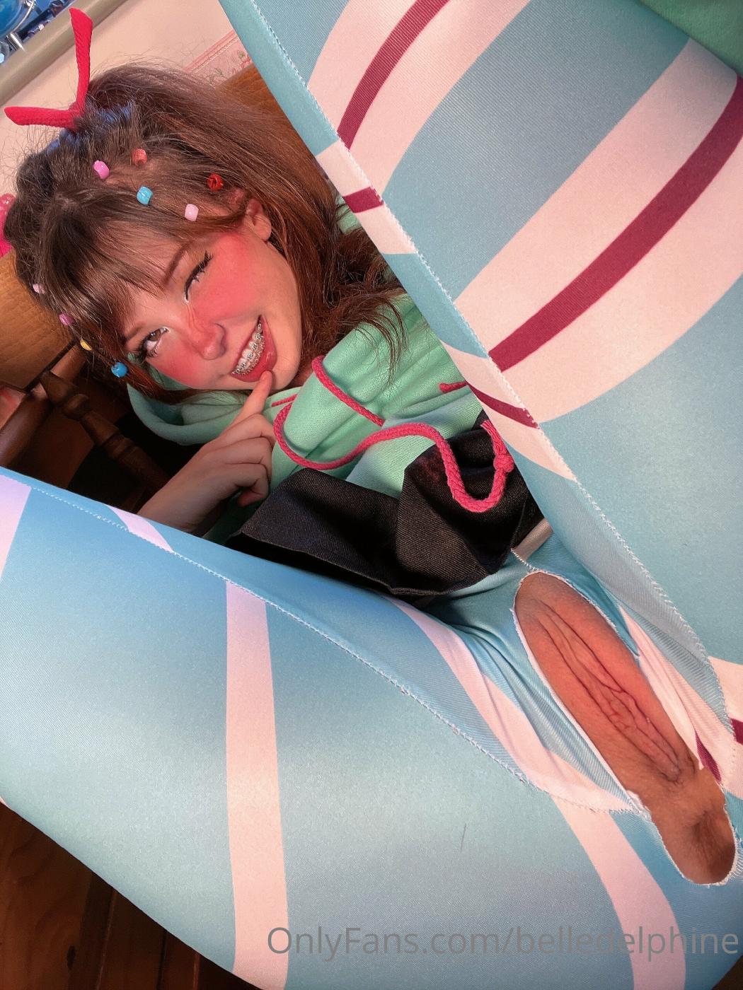 Belle Delphine Adult Vanellope Cosplay Onlyfans Set Leaked