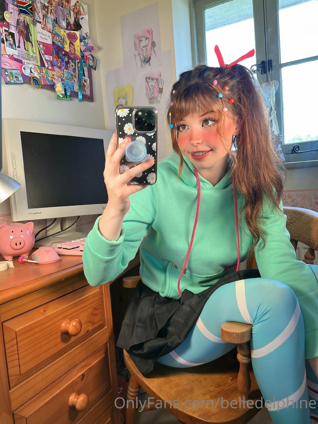 Belle Delphine Adult Vanellope Cosplay Onlyfans Set Leaked