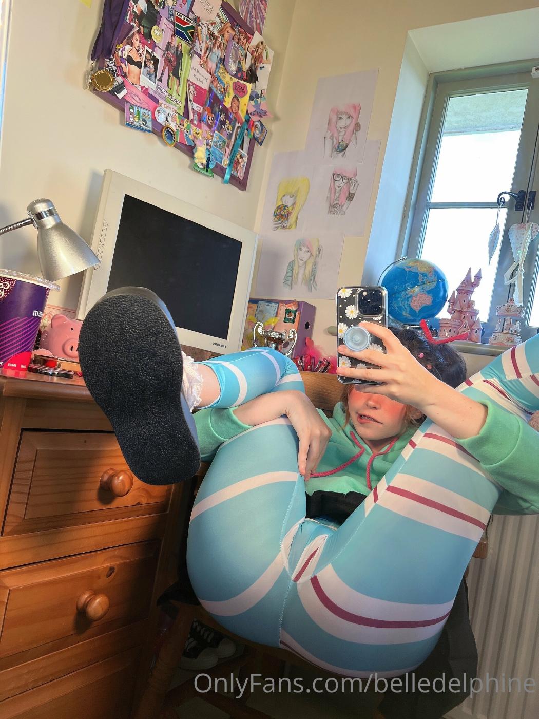 Belle Delphine Adult Vanellope Cosplay Onlyfans Set Leaked