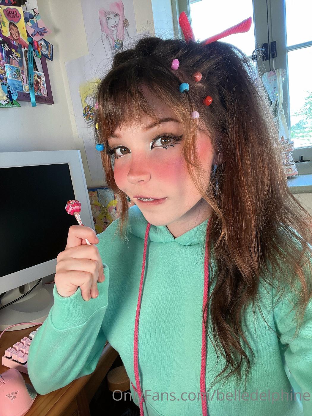 Belle Delphine Adult Vanellope Cosplay Onlyfans Set Leaked