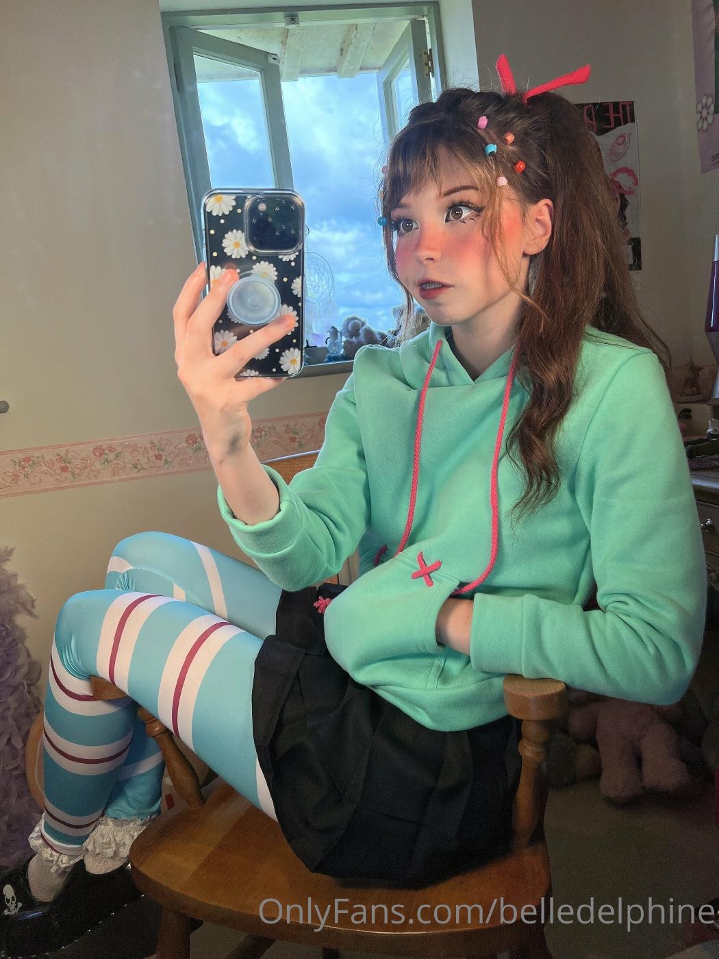 Belle Delphine Adult Vanellope Cosplay Onlyfans Set Leaked