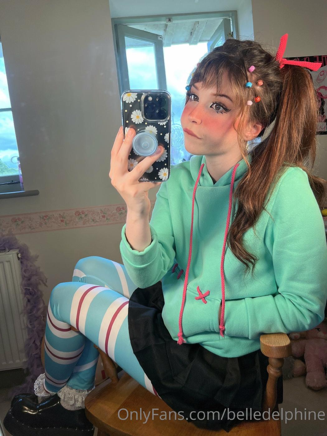 Belle Delphine Adult Vanellope Cosplay Onlyfans Set Leaked