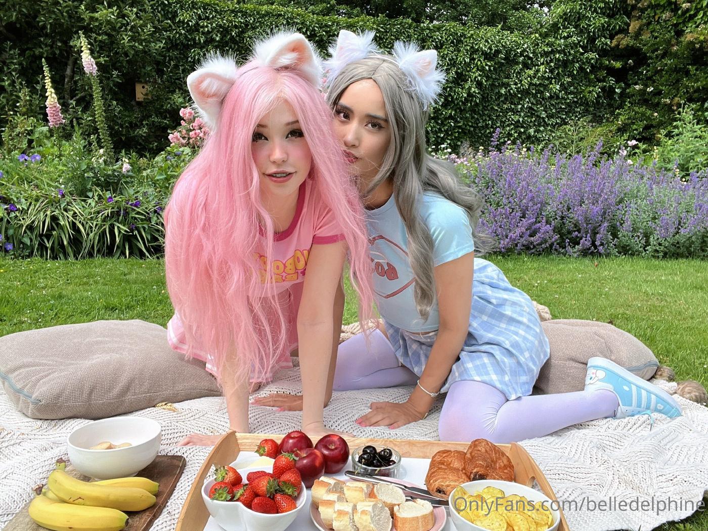 Belle Delphine Bunny Picnic Party Collab Onlyfans Set Leaked