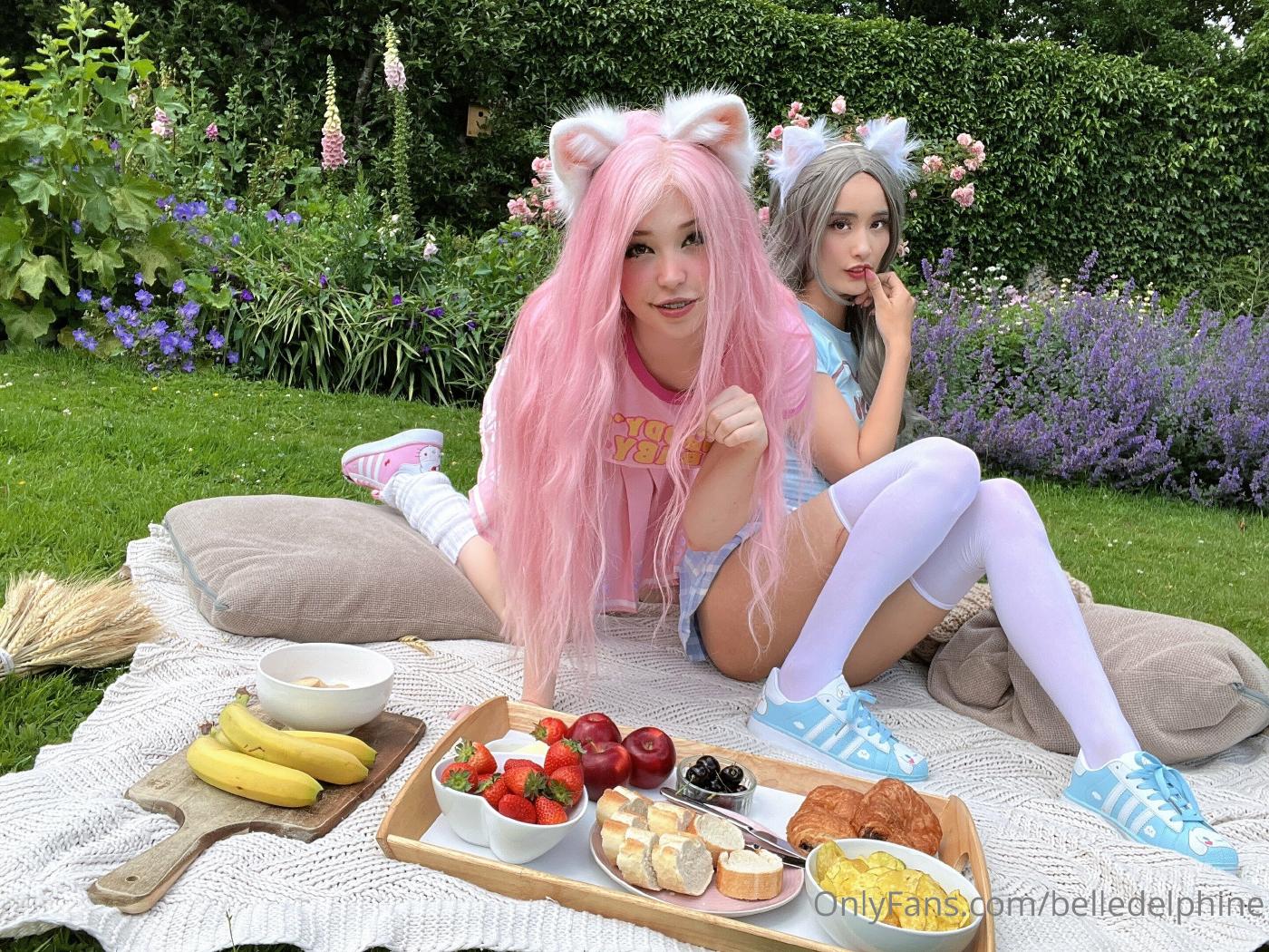 Belle Delphine Bunny Picnic Party Collab Onlyfans Set Leaked