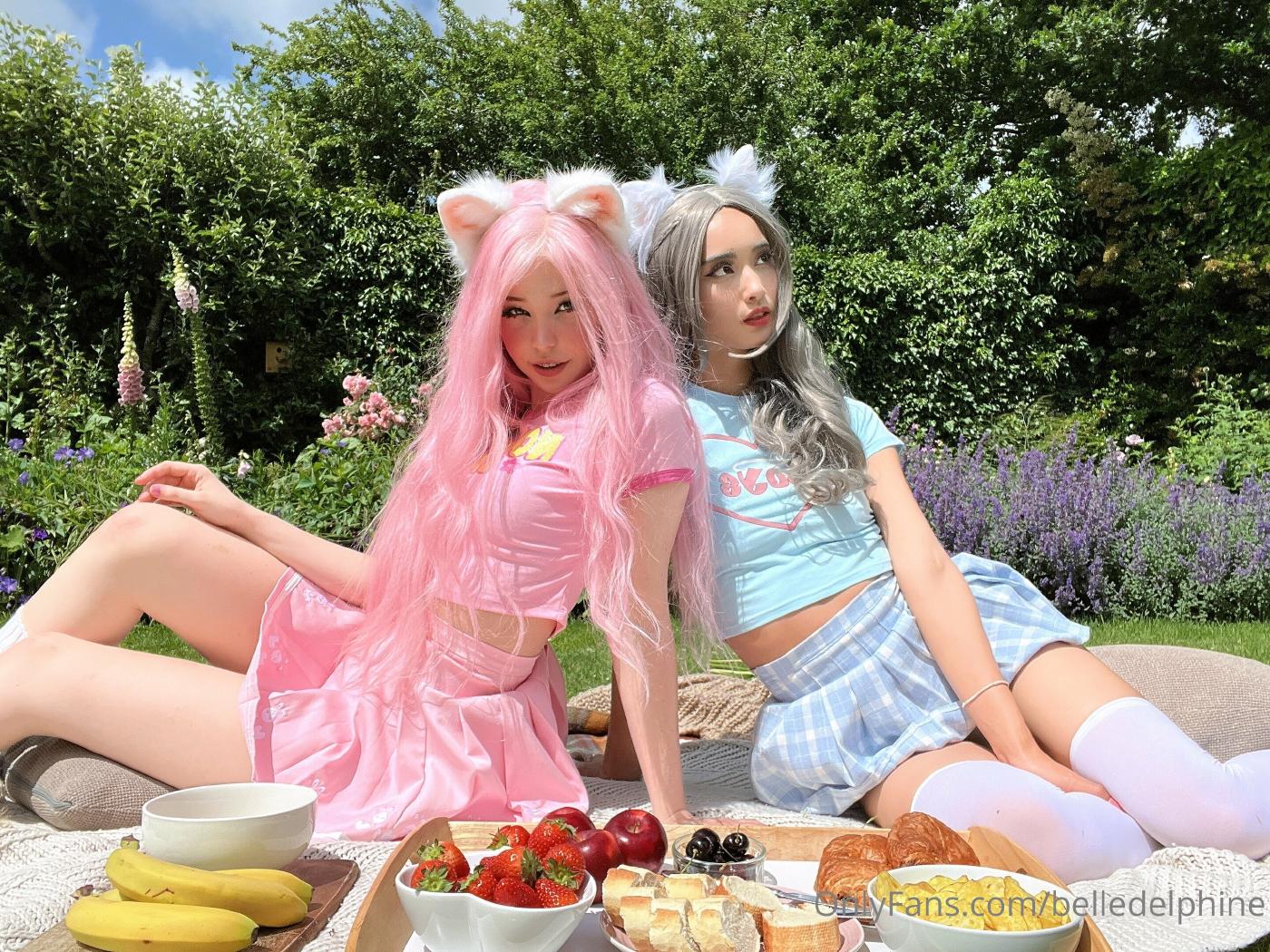 Belle Delphine Bunny Picnic Party Collab Onlyfans Set Leaked