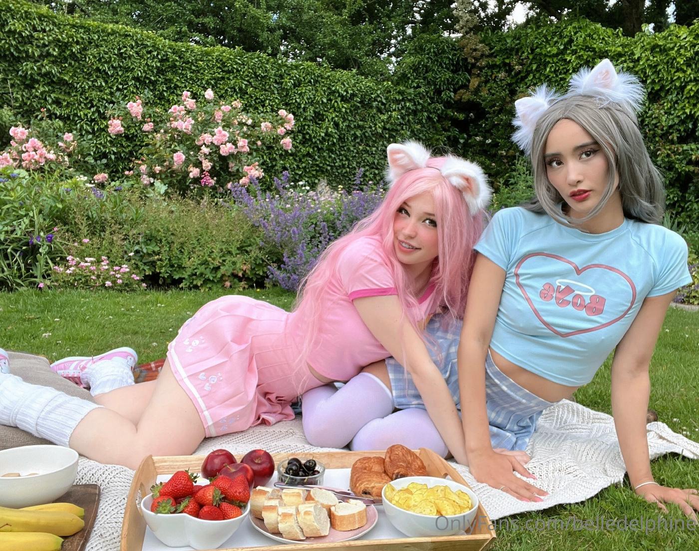 Belle Delphine Bunny Picnic Party Collab Onlyfans Set Leaked