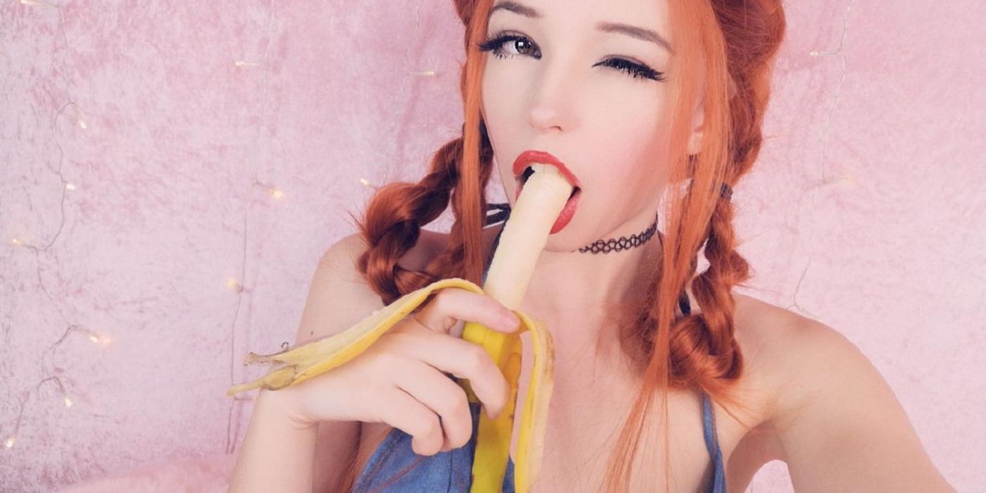 Belle Delphine Banana Selfie Set Onlyfans Photoshoot Leaked