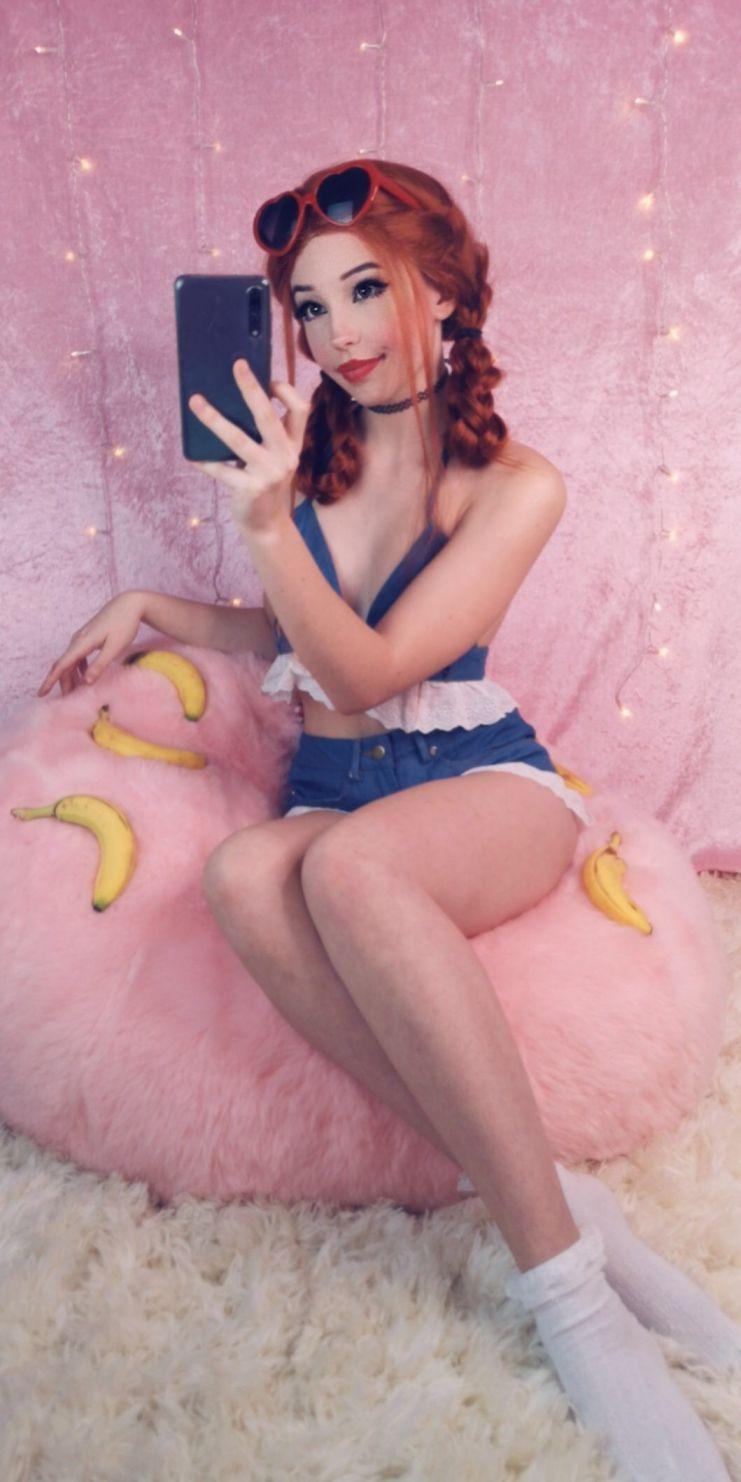 Belle Delphine Banana Selfie Set Onlyfans Photoshoot Leaked