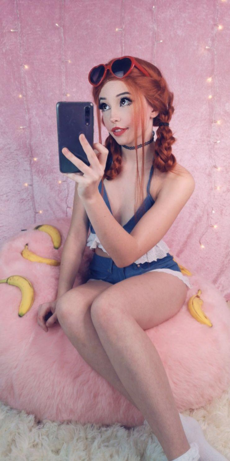 Belle Delphine Banana Selfie Set Onlyfans Photoshoot Leaked