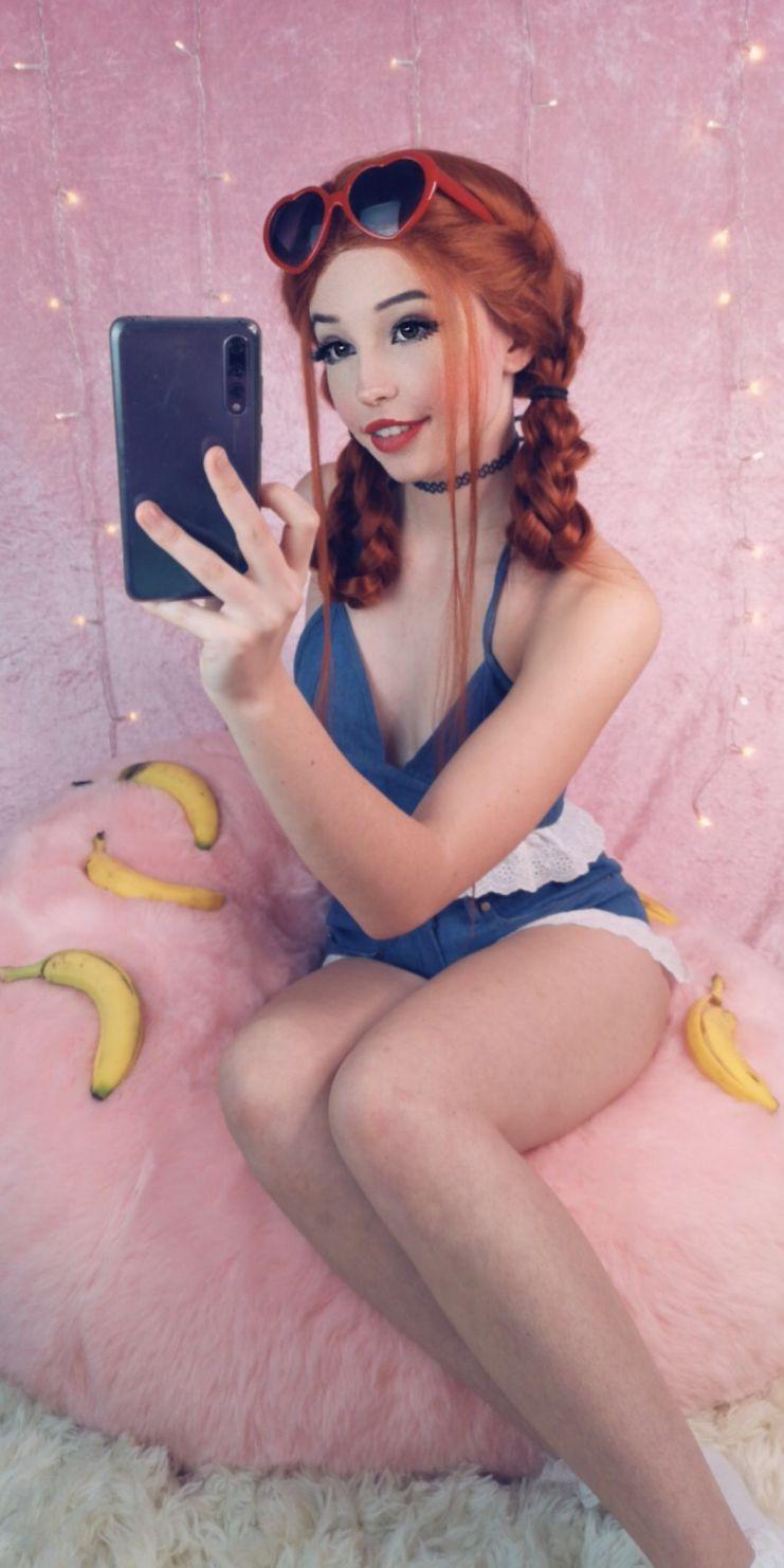 Belle Delphine Banana Selfie Set Onlyfans Photoshoot Leaked