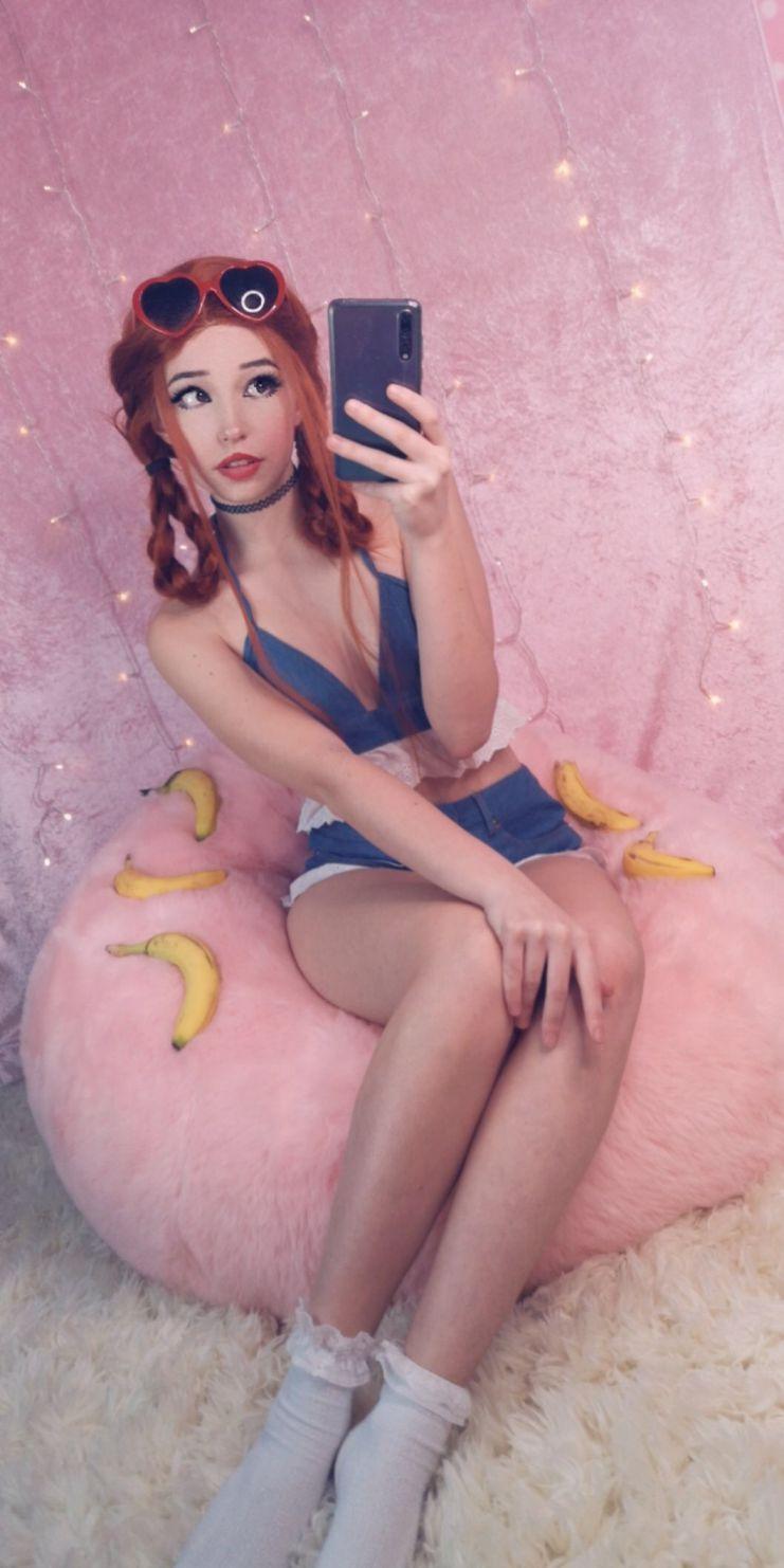 Belle Delphine Banana Selfie Set Onlyfans Photoshoot Leaked