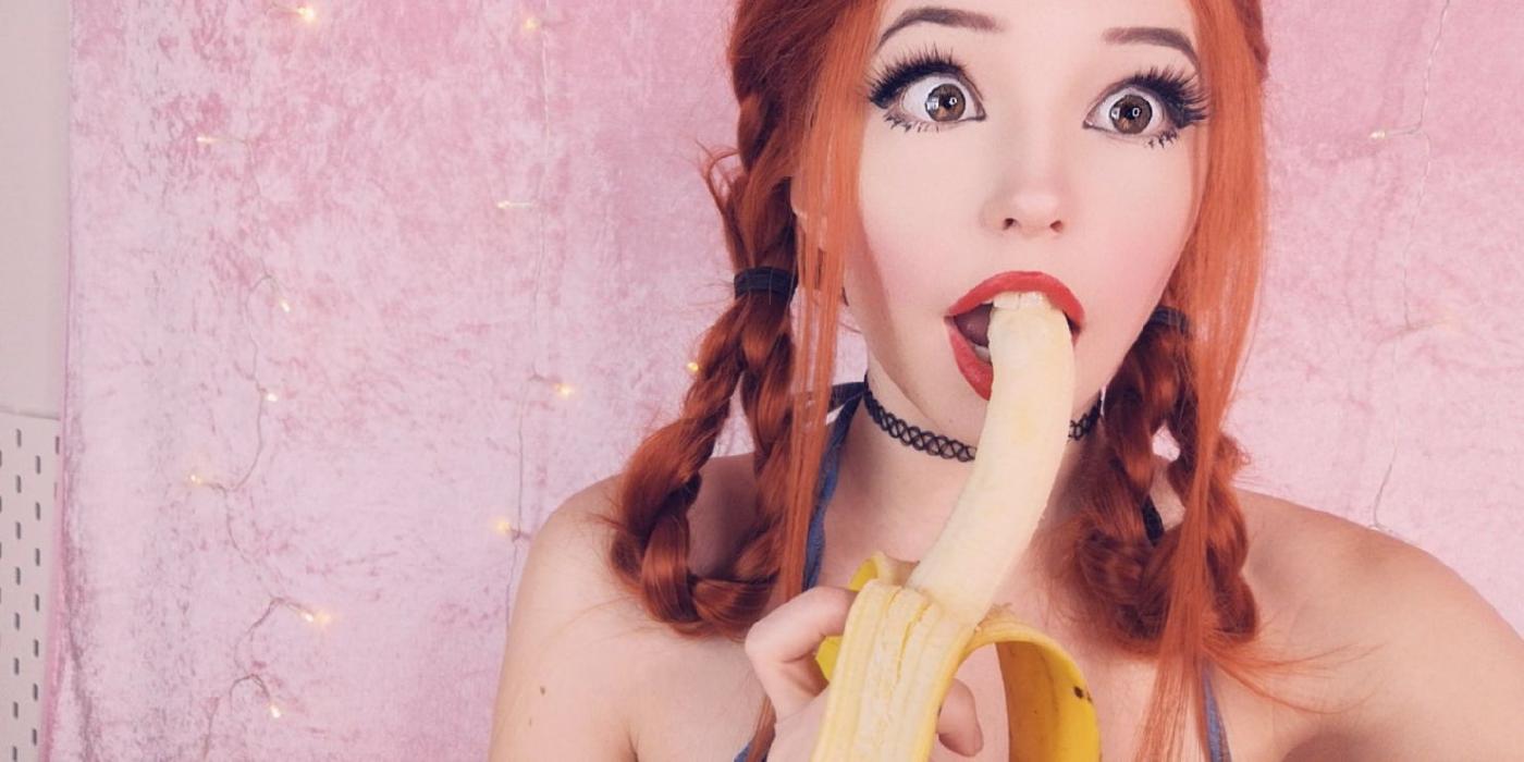 Belle Delphine Banana Selfie Set Onlyfans Photoshoot Leaked