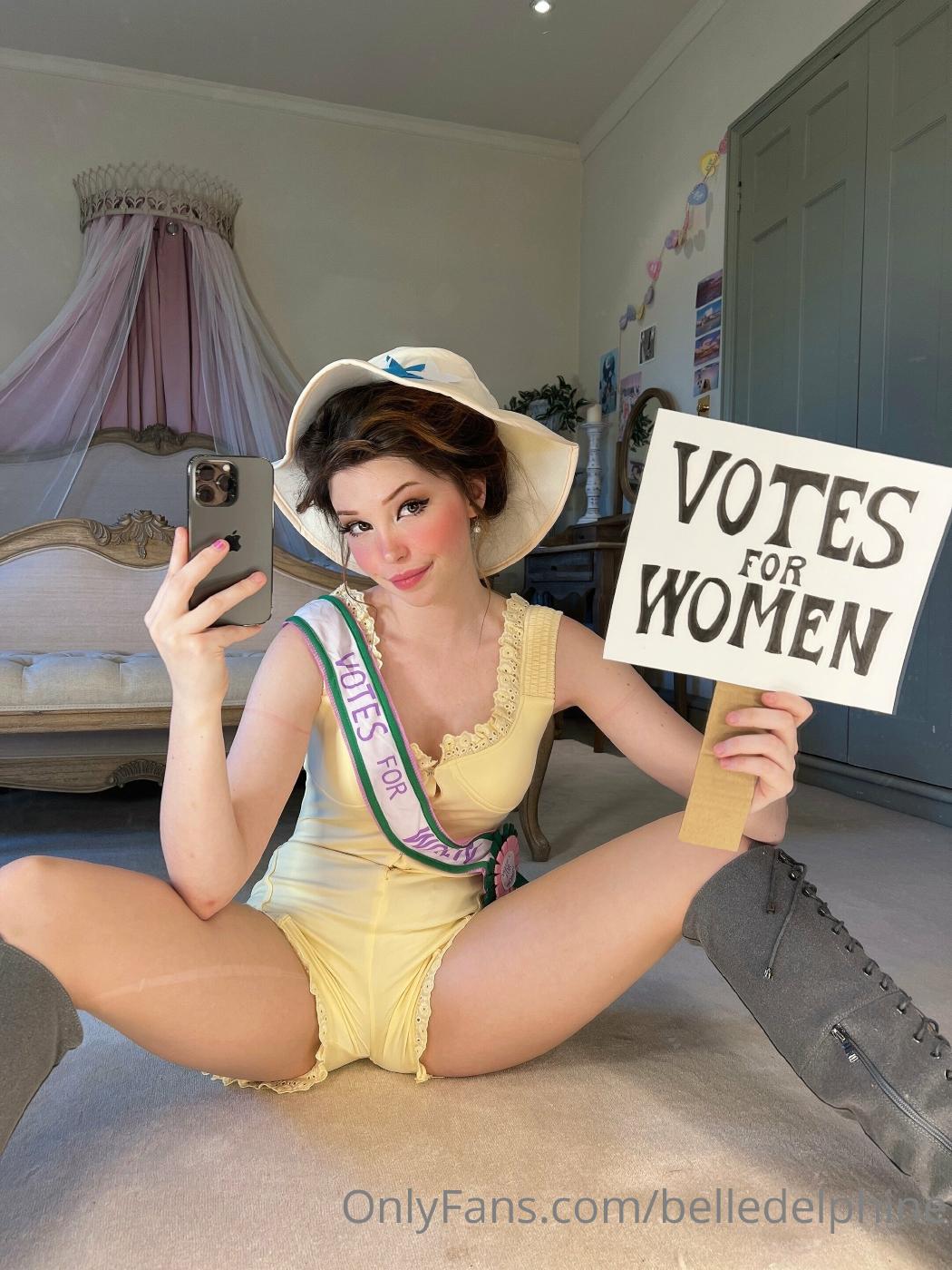 Belle Delphine Votes For Women Onlyfans Photos Leaked