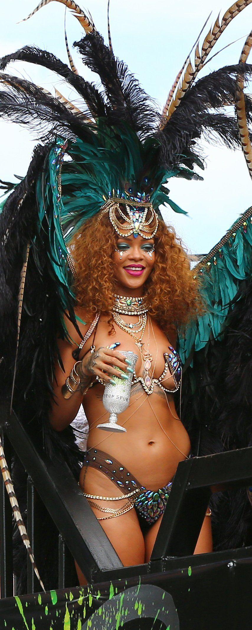 Rihanna Nip Slip Public Bikini Festival Photos Leaked