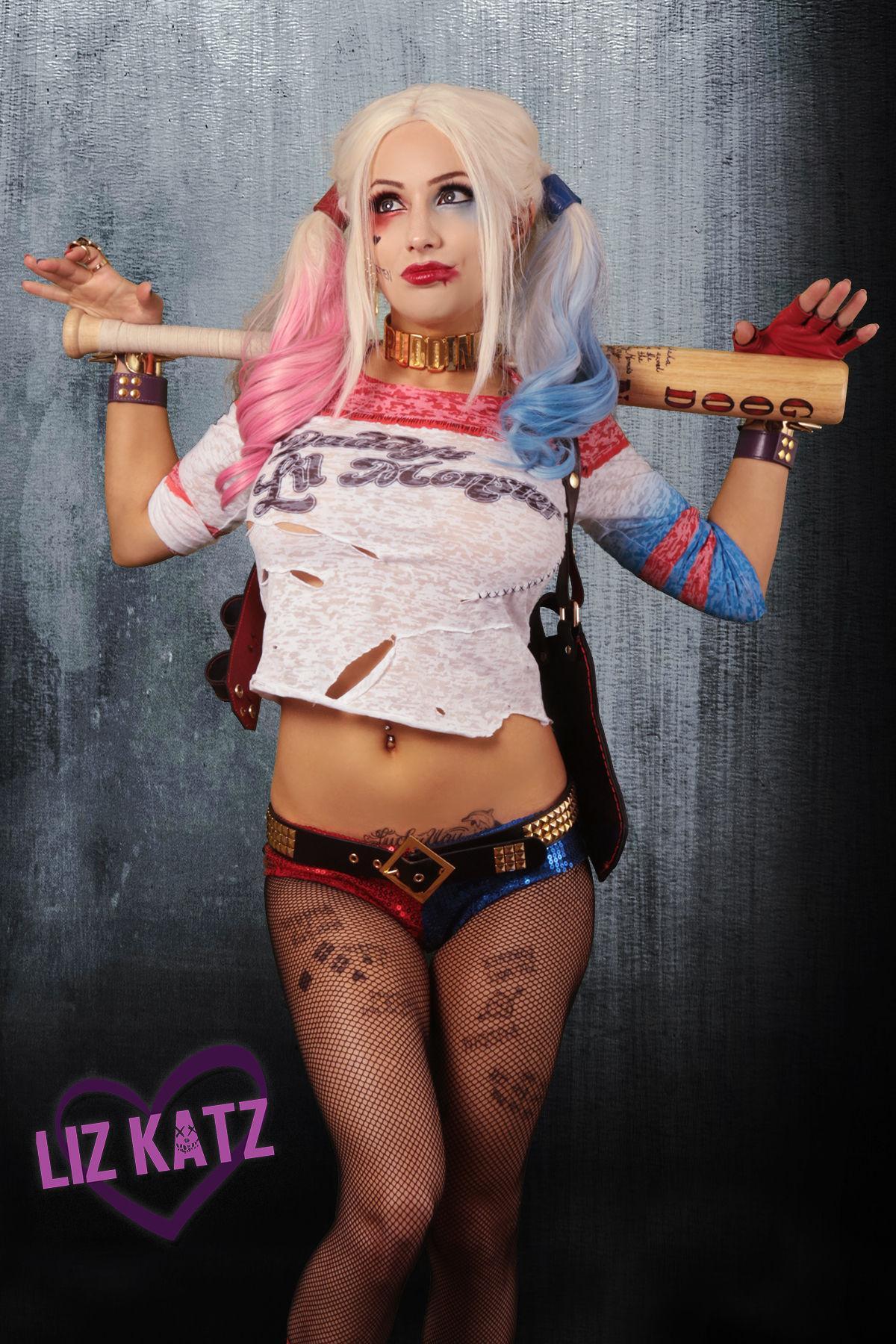 Liz Katz Harley Quinn Nude Cosplay Onlyfans Leaked