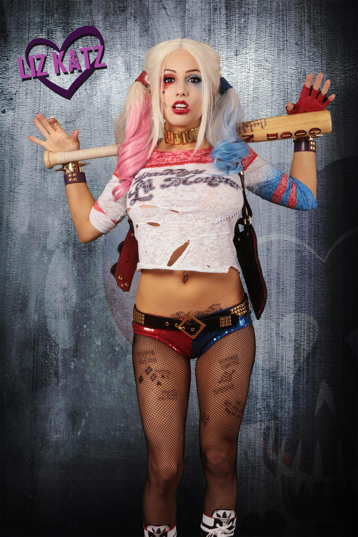 Liz Katz Harley Quinn Nude Cosplay Onlyfans Leaked