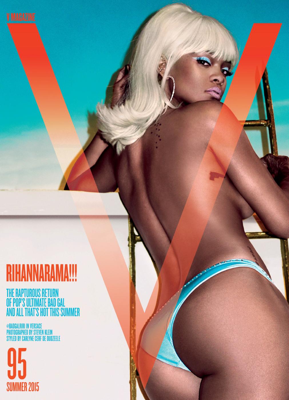 Rihanna Topless Magazine Photoshoot Leaked