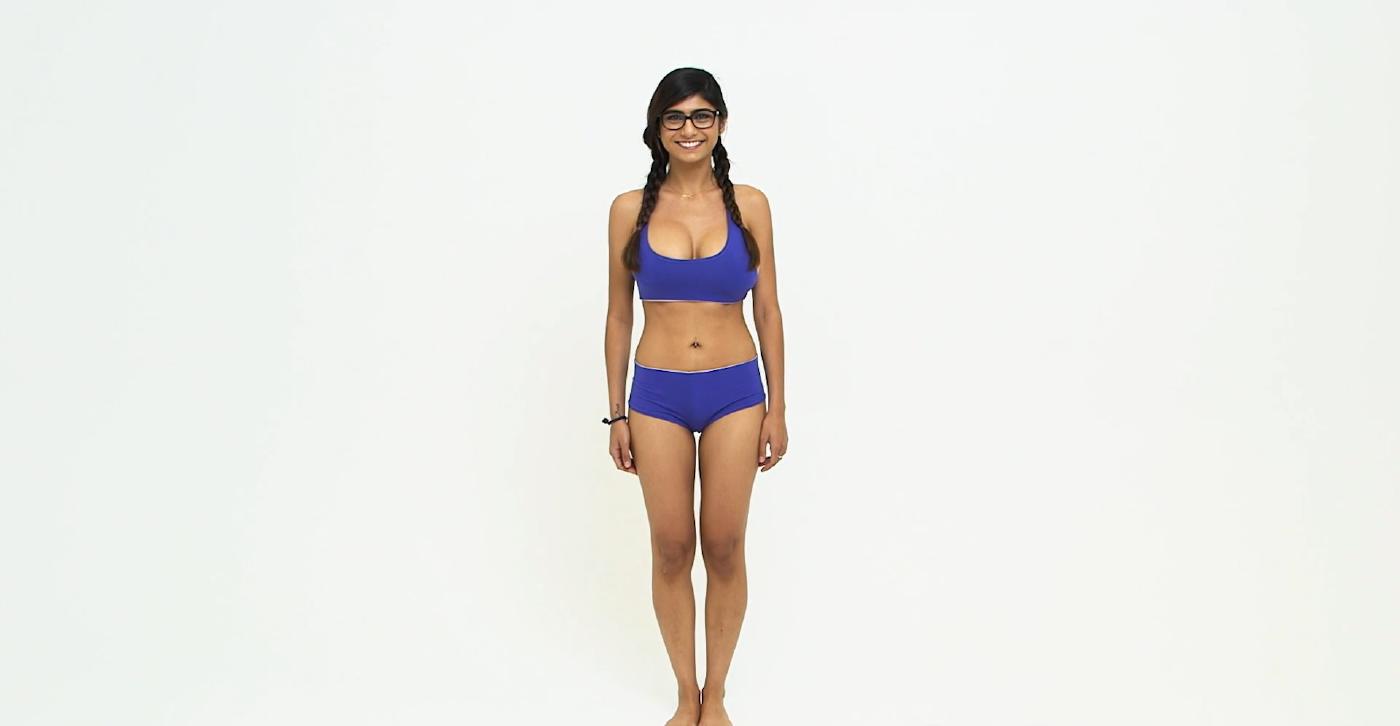 Mia Khalifa Underwear Anatomy Sexy Body Video Leaked