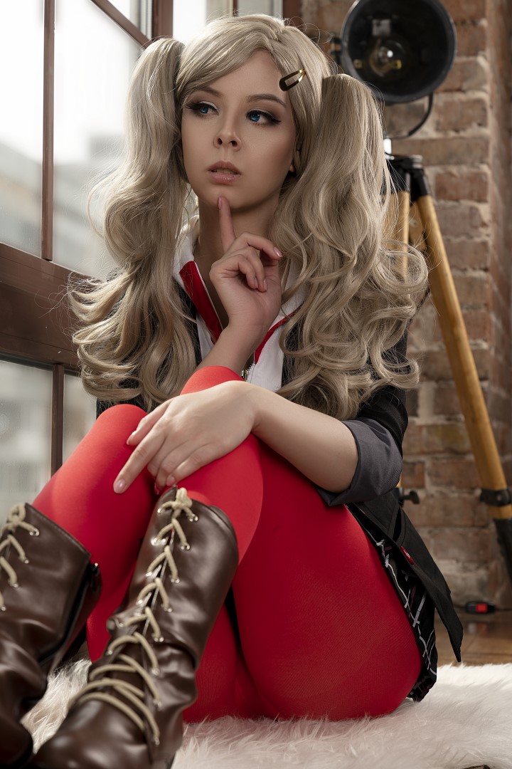 Helly Valentine Nude Ann Takamaki Cosplay Video Leaked!
