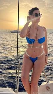 KittyPlays Blue Bikini On The Yacht Fansly Set Leaked