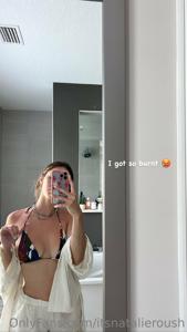 Natalie Roush Sunburn Selfie Nipple Tease Onlyfans Set Leaked