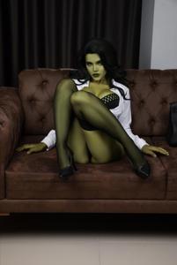 Kalinka Fox She-Hulk Cosplay Patreon Set Leaked