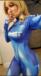 Alinity Life Zero Suit Samus Cosplay Onlyfans Set Leaked