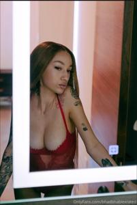 Bhad Bhabie X Rated Nude Red Lingerie Set Leaked