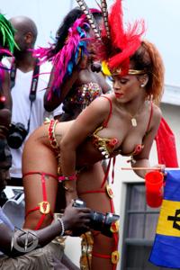 Rihanna Bikini Tease Barbados Festival Photos Leaked