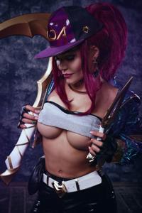 Kalinka Fox Nude Akali Cosplay Leaked